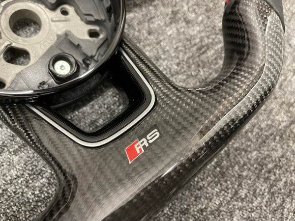 Audi A4 / S4 / RS4 B9 Carbon Fibre Custom Steering Wheel (2017+)