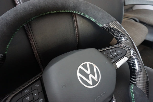 Volkswagen Golf MK8 Carbon Fibre Steering Wheel (2020+ Models)
