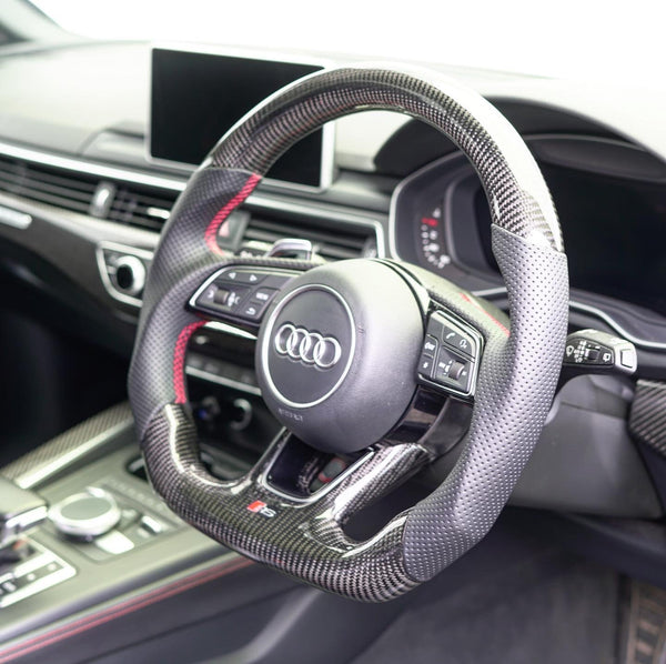 Audi A3 / S3 / RS3 8Y Carbon Fibre Custom Steering Wheel (2020+ Models)