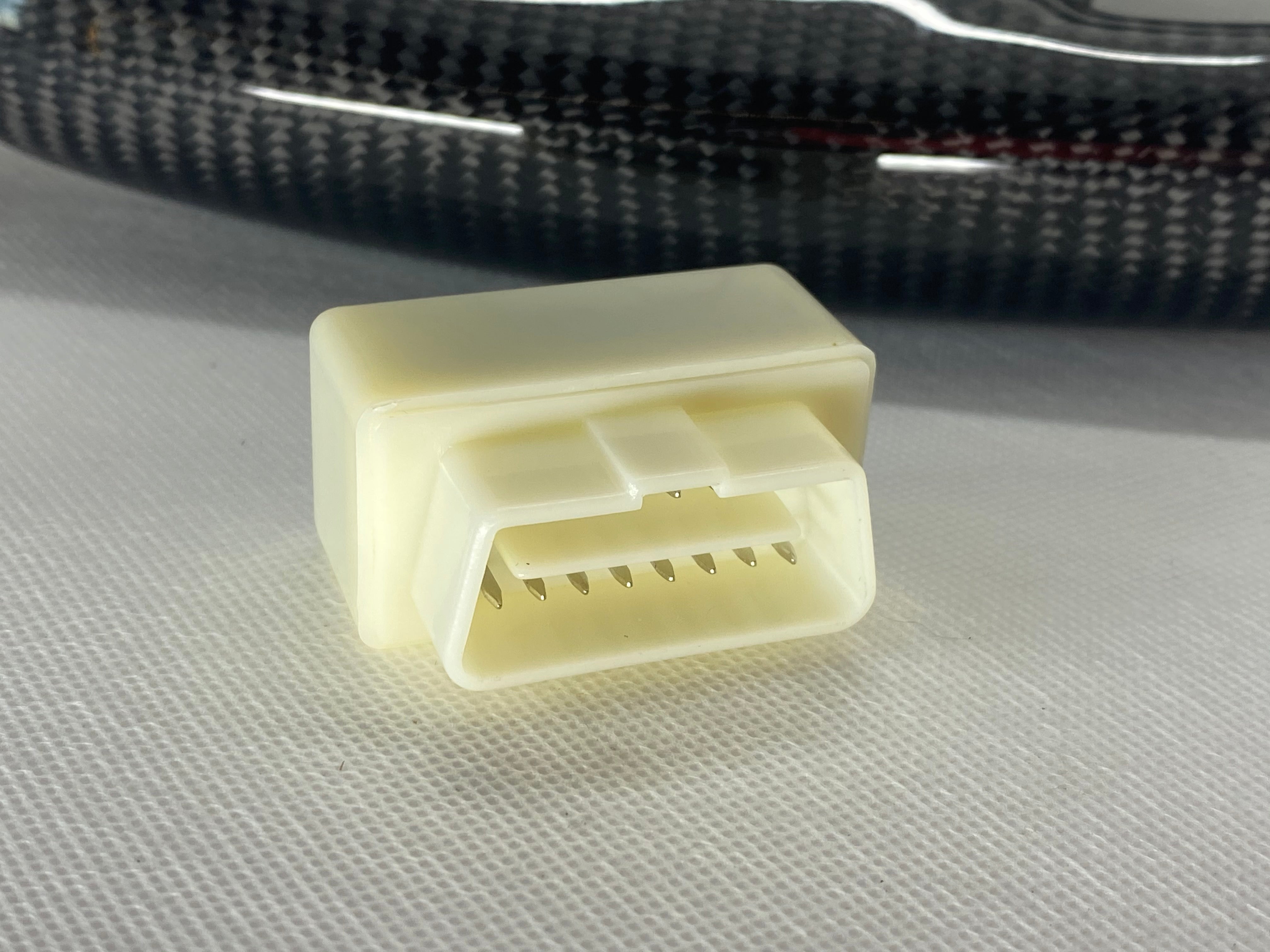 Volkswagen Polo 6C GTI / GT / R Line LED Display Carbon Fibre Steering Wheel (LED CUSTOM / 2014 - 2017 Models)