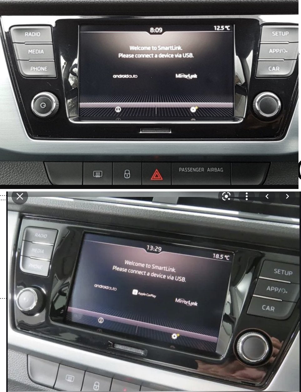 Skoda MIB2 Apple CarPlay & Android Auto Activation