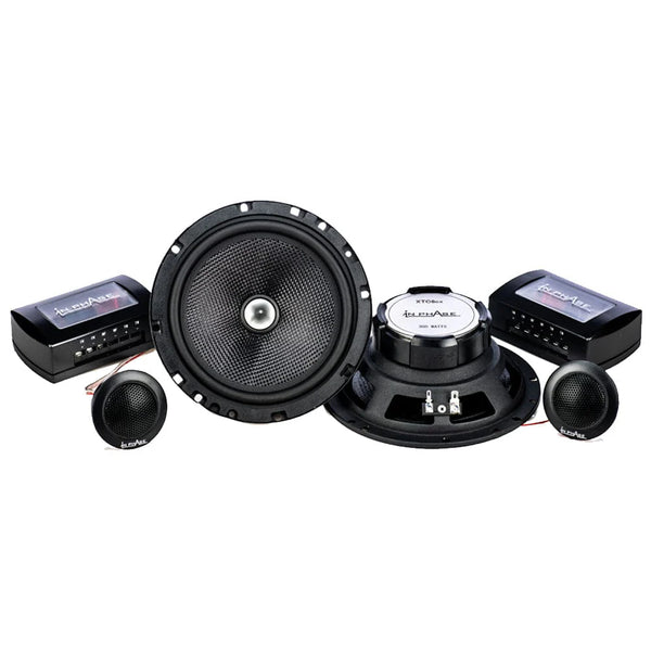 In Phase XTC6CX 6.5" 16.5 cm 600W 2 Way Component Kit Door Speakers + Tweeters