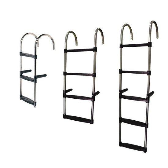 Inox 5-Step Boarding Ladder – 25 mm Stainless Steel | 4Boats