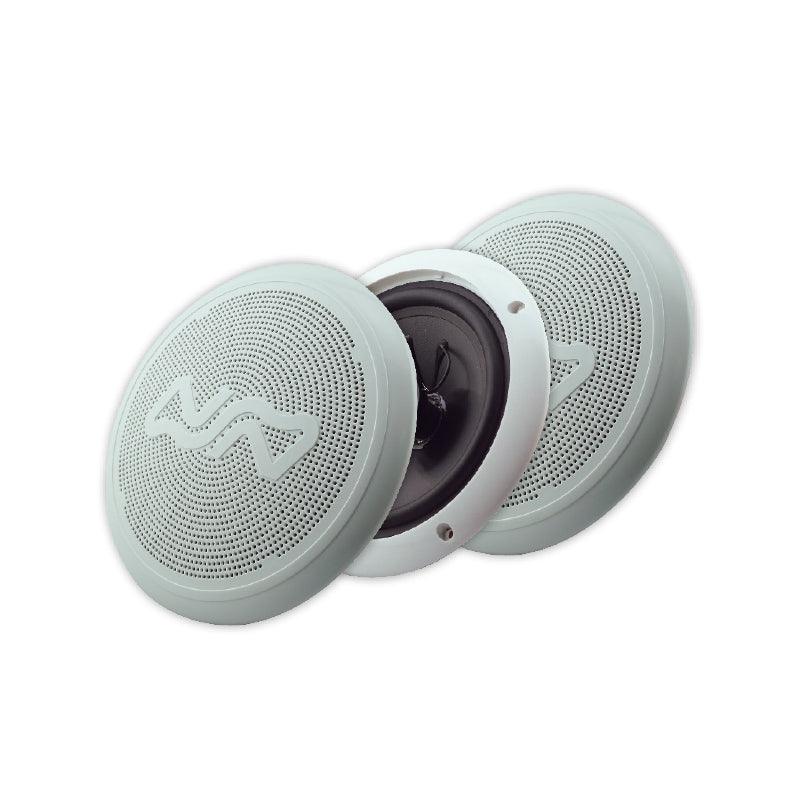 Two-way Speakers 165mm (6.5\") 100W Non-magnetic White | 4Boats