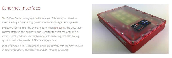 LapRF 8-Way Event Race Timing System