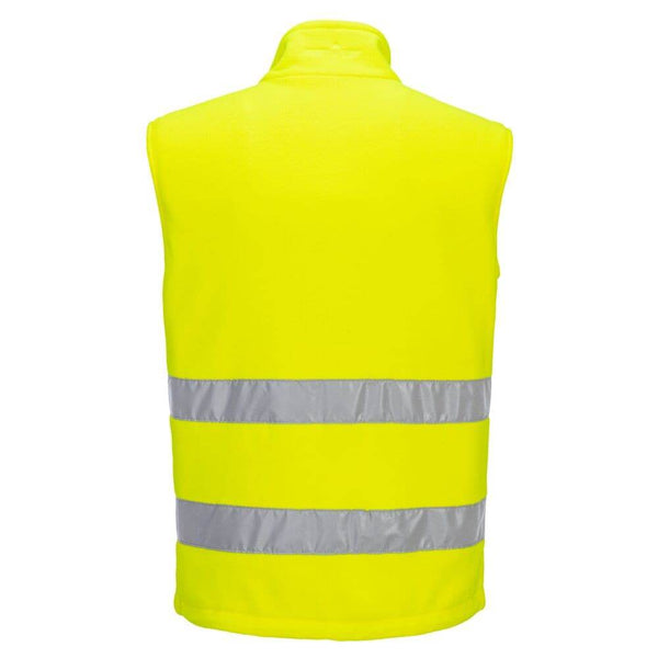 PORTWEST PW231 PW2 HI-VIS FLEECE BODYWARMER