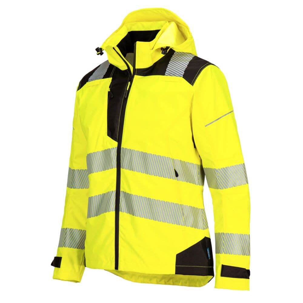 PORTWEST PW389 PW3 HI-VIS WOMEN'S RAIN JACKET