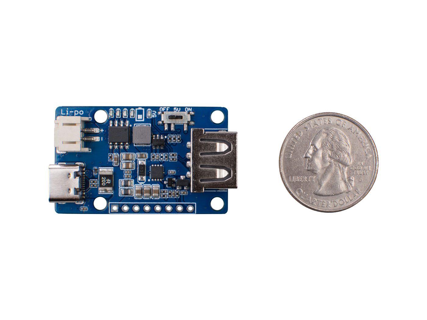 Lipo Rider Plus (Charger/Booster) - 5V/2.4A USB Type-C