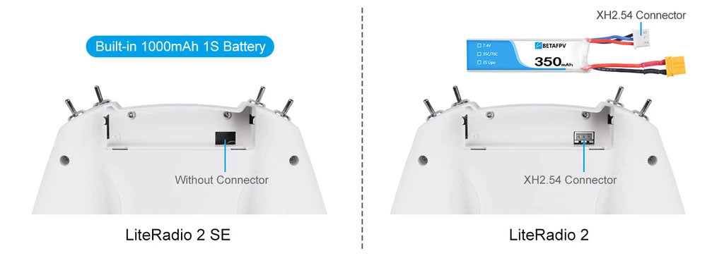 BetaFPV LiteRadio 2 SE Transmitter (ELRS or Frsky D8/D16)