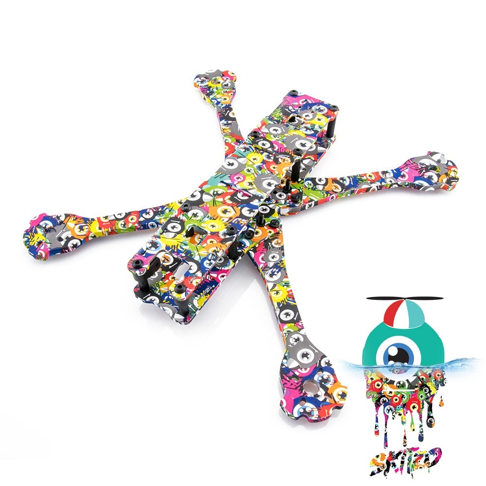 Lumenier QAV-R 2 SKITZO Freestyle 5" Quadcopter Frame (Hydro Dipped)