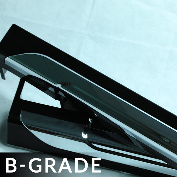 For VW T5, T5.1 LWB Side Skirts Deep Black Plastic Painted and Ready to Fit (B-Grade)
