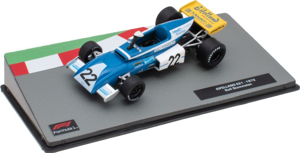 Eifelland E21 #22 F1 1972 Rolf Stommelen 1:43 Scale Diecast Model