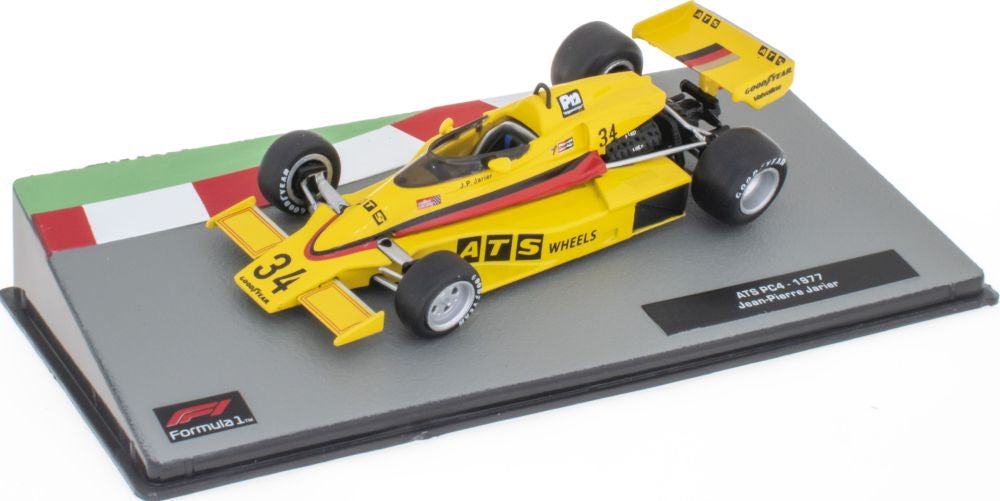 ATS PC4 #34 F1 1977 Jean-Pierre Jarier 1:43 Scale Diecast Model
