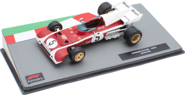 Ferrari 312 B2 #5 F1 1972 Jacky Ickx 1:43 Scale Diecast Model