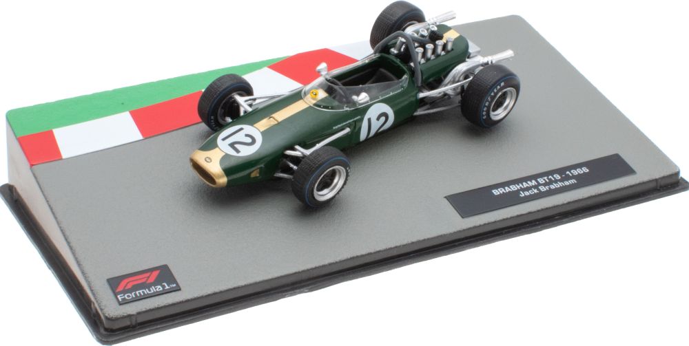 Brabham BT19 #12 F1 1966 Jack Brabham 1:43 Scale Diecast Model