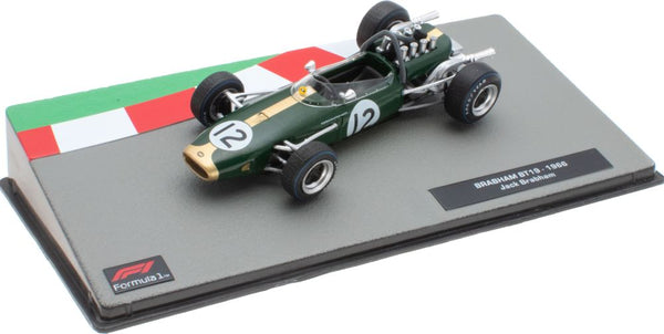 Brabham BT19 #12 F1 1966 Jack Brabham 1:43 Scale Diecast Model