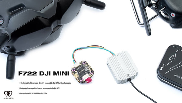 Mamba F722 DJI Mini MK2 Flight Stack 40A (3-6S)