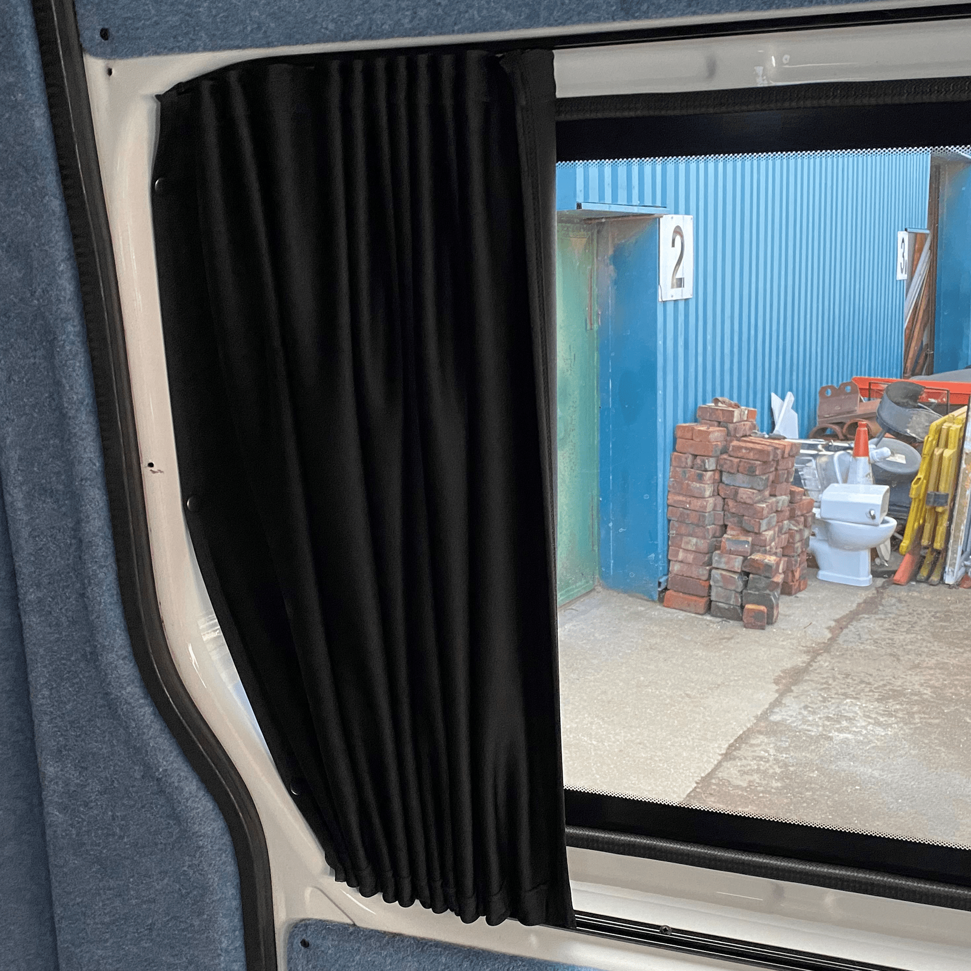 For MAN TGE / New Crafter Premium 2 x Side Window Curtains | Van-X
