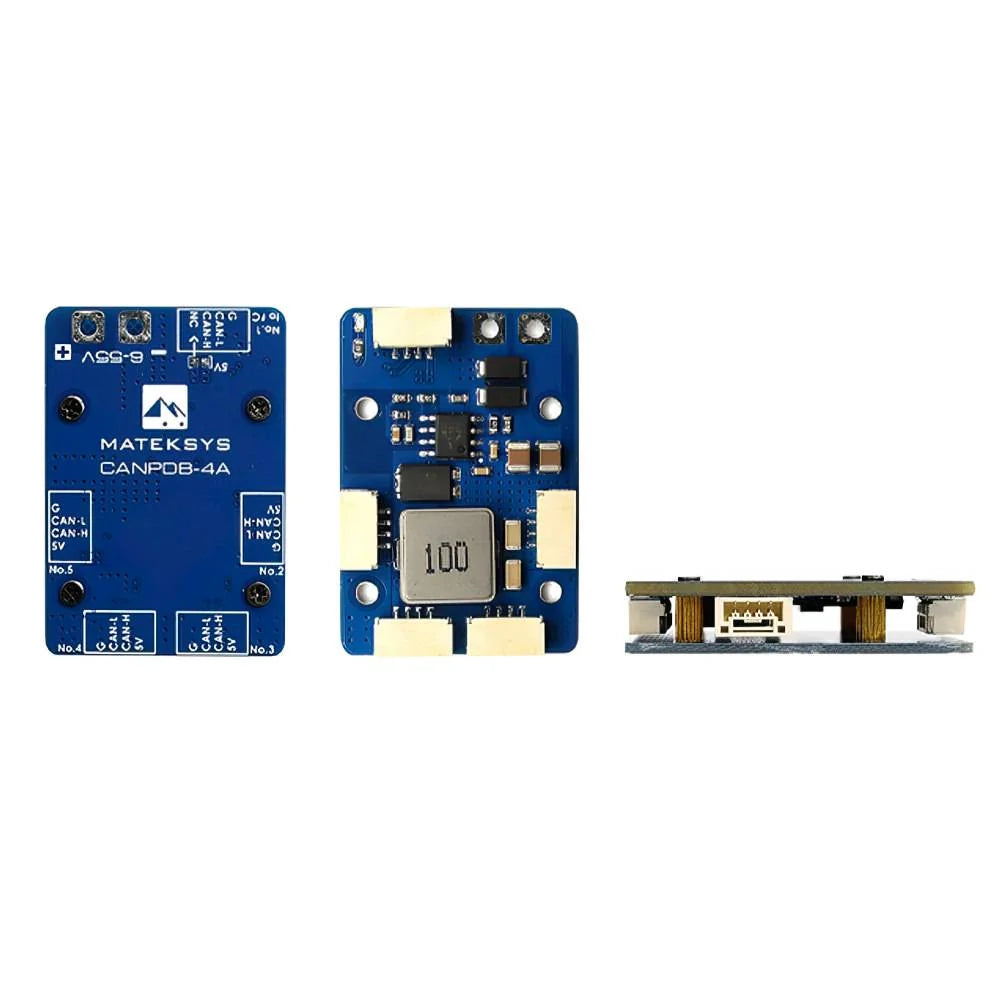 Matek CANPDB w/ 4A BEC & JST-GH Splitter