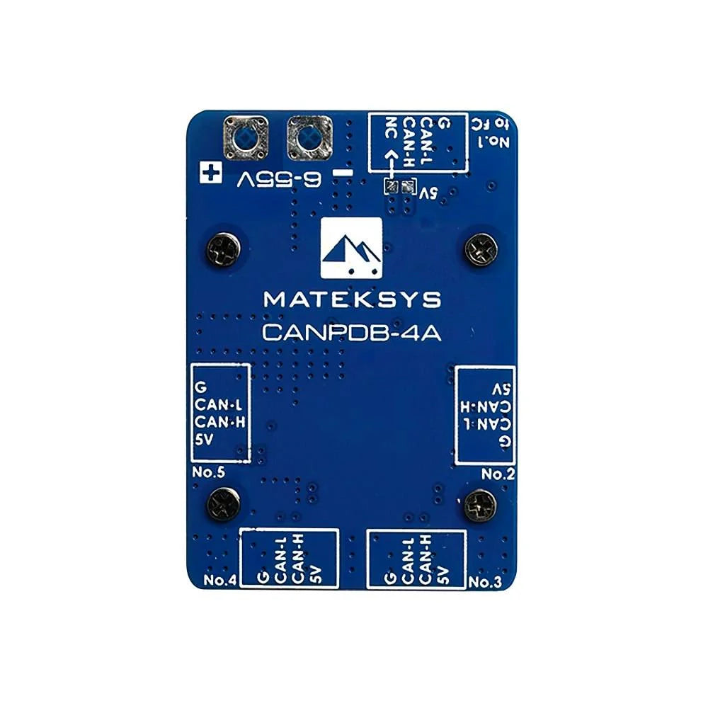 Matek CANPDB w/ 4A BEC & JST-GH Splitter