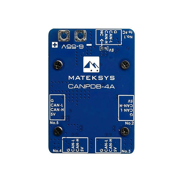 Matek CANPDB w/ 4A BEC & JST-GH Splitter