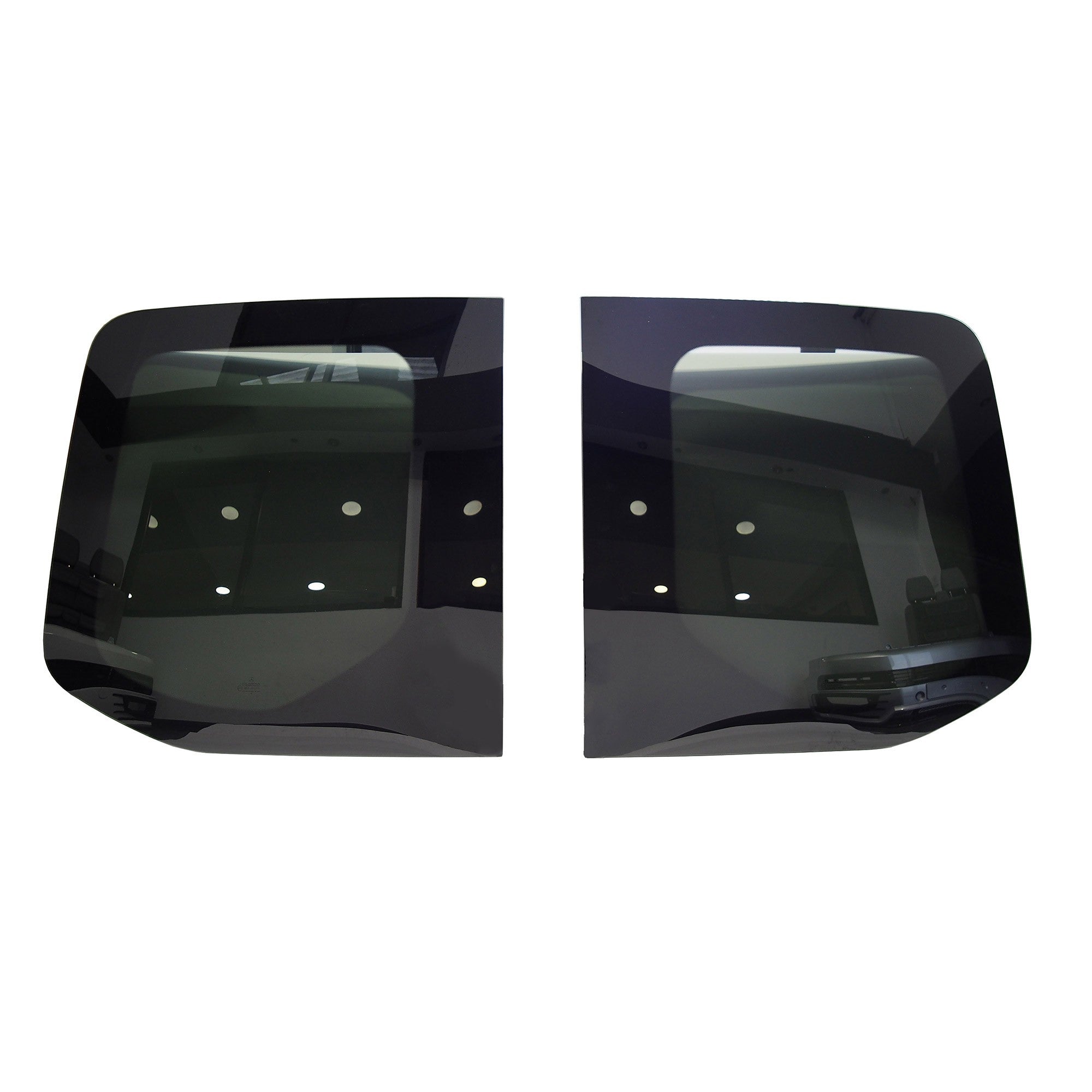 For Mercedes Sprinter Barndoor Double Door Glass Privacy Tinted
