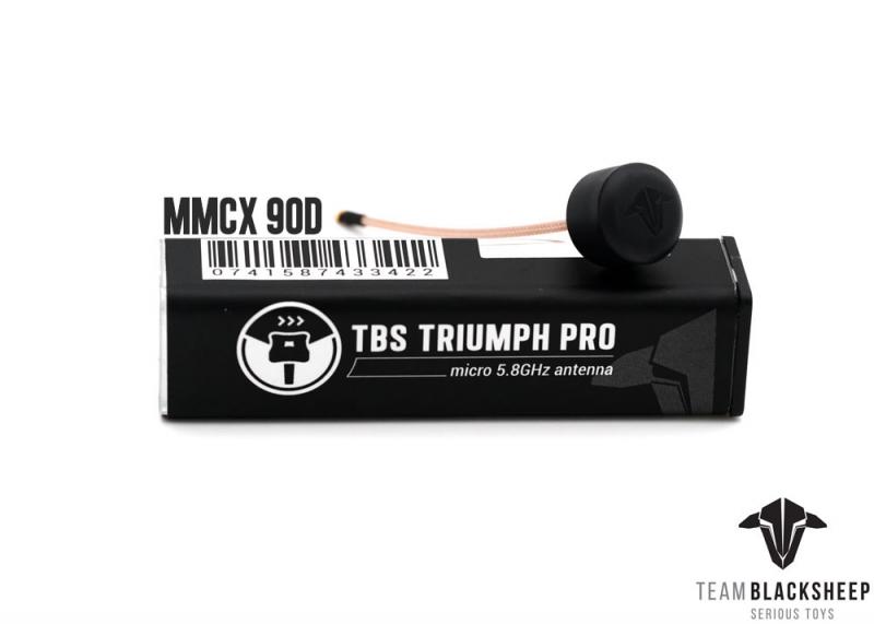 TBS Triumph Pro FPV Antenna RHCP (MMCX, UFL, SMA)