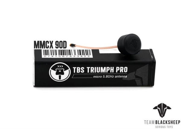 TBS Triumph Pro FPV Antenna RHCP (MMCX, UFL, SMA)