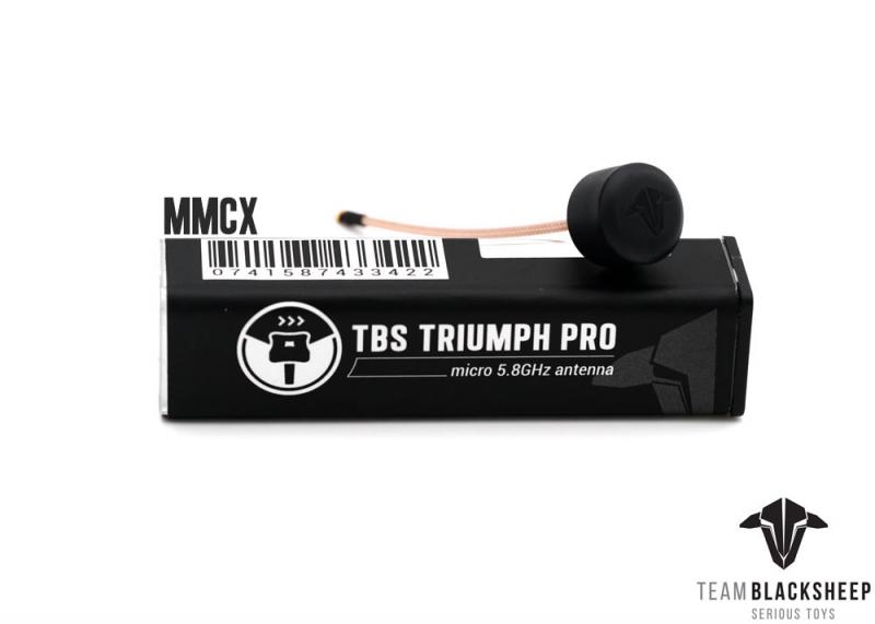 TBS Triumph Pro FPV Antenna RHCP (MMCX, UFL, SMA)