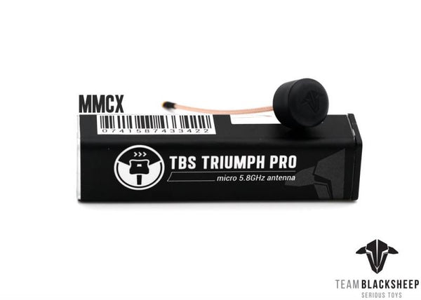 TBS Triumph Pro FPV Antenna RHCP (MMCX, UFL, SMA)