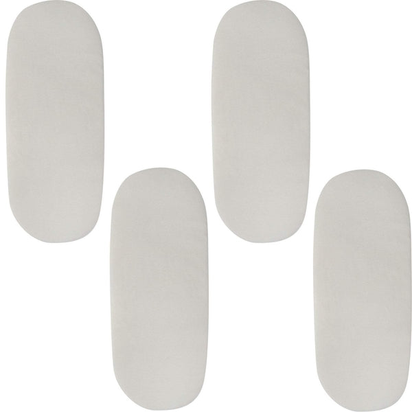 Moses Basket Jersey Fitted Sheet 100% Cotton - Pack Of 4