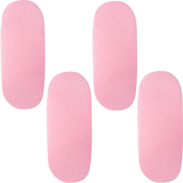 Moses Basket Jersey Fitted Sheet 100% Cotton - Pack Of 4