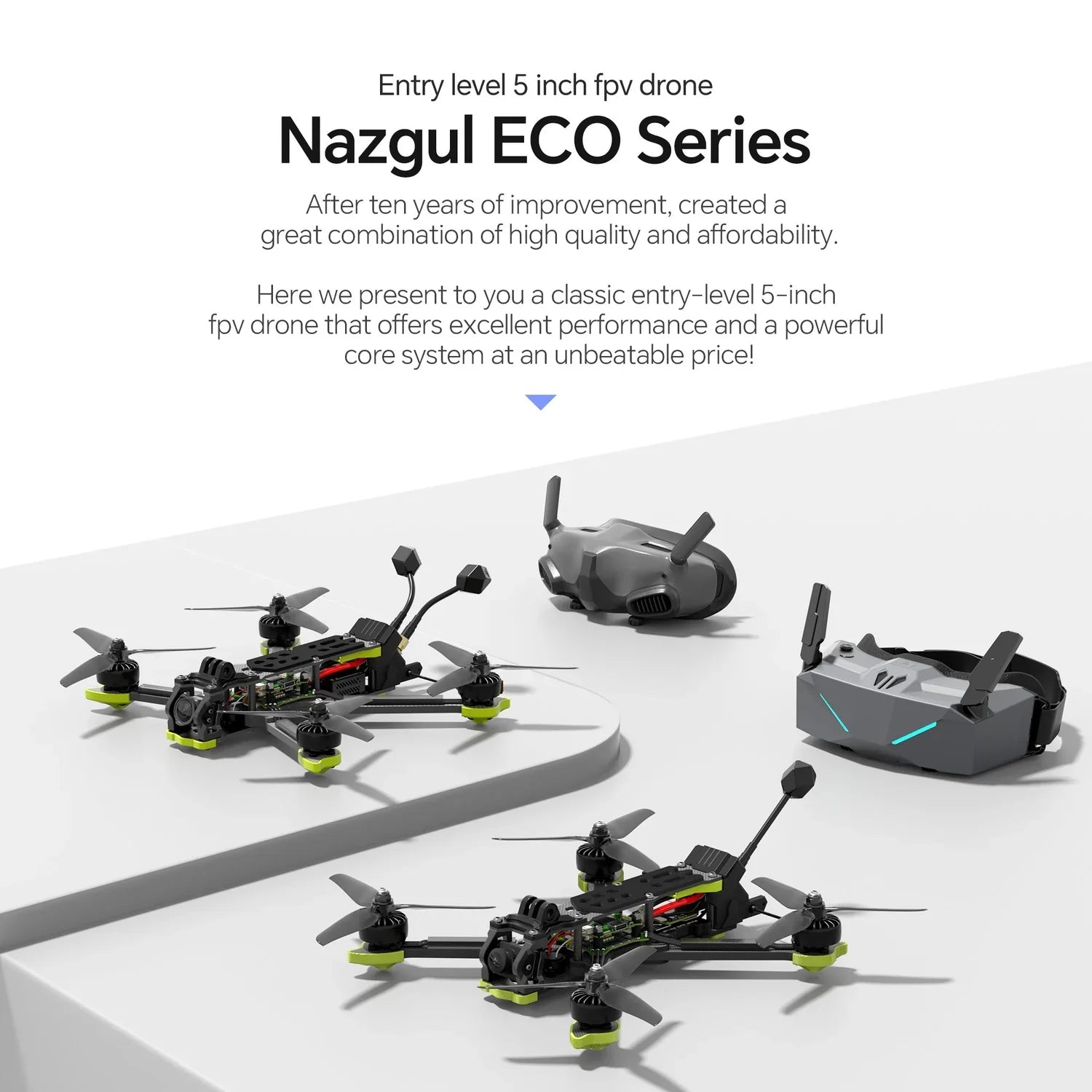 iFlight Nazgul DC5 Eco O3 6S HD Freestyle FPV Quadcopter