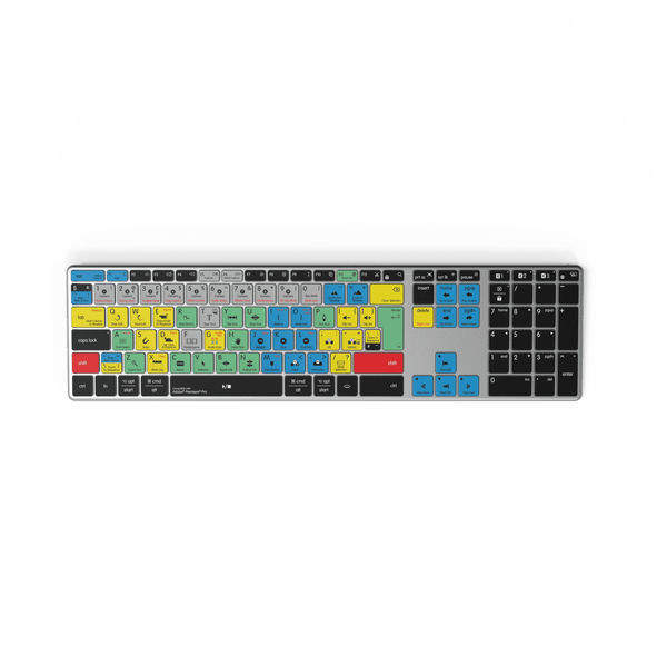 NEW Adobe Premiere Pro Keyboard | Backlit & Wireless | Mac and PC