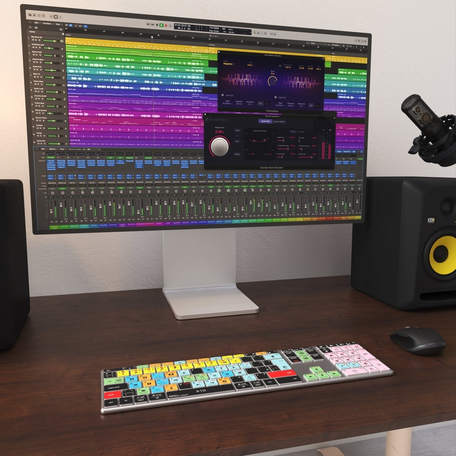 NEW Cubase Compatible Keyboard | Backlit & Wireless | Mac & PC