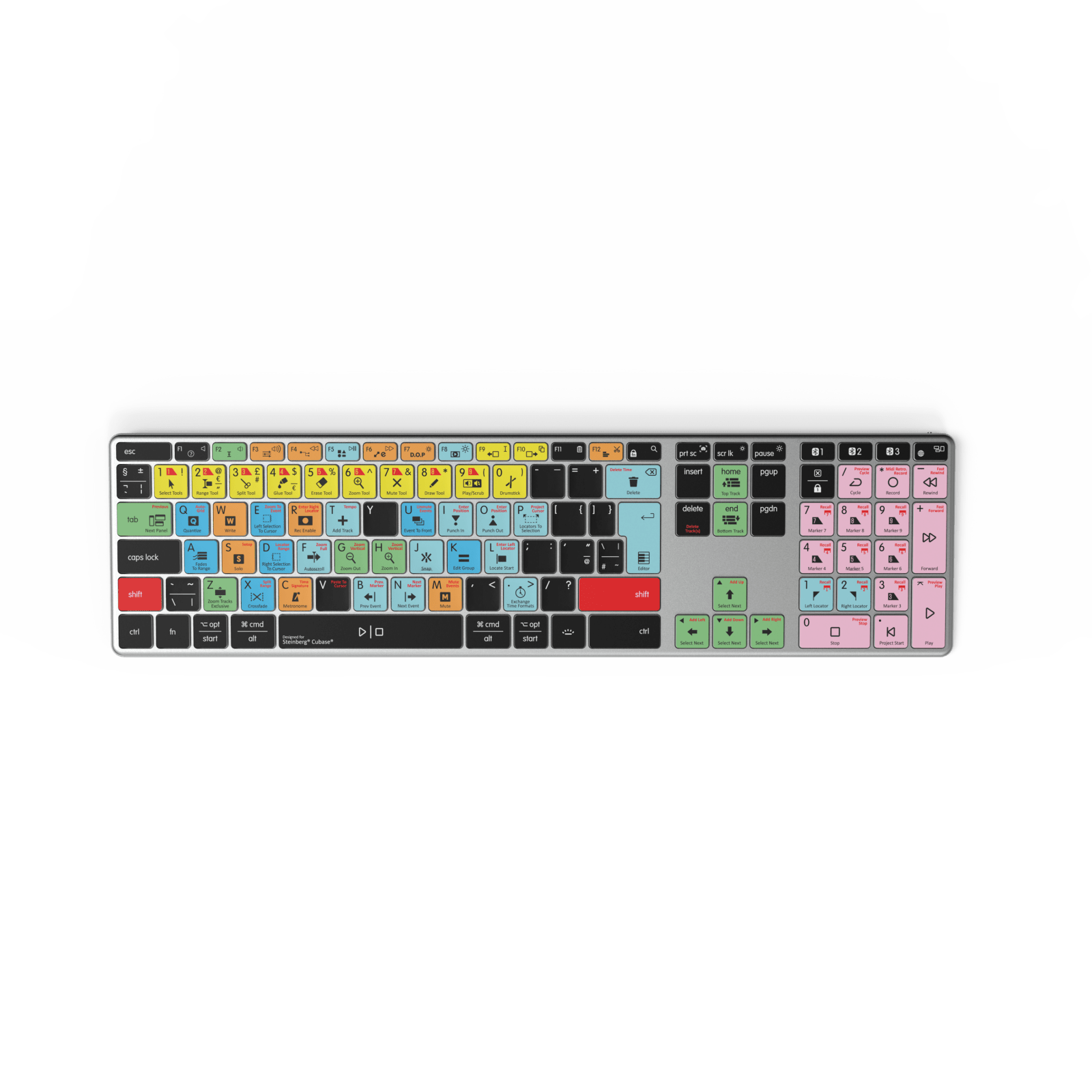 NEW Cubase Compatible Keyboard | Backlit & Wireless | Mac & PC