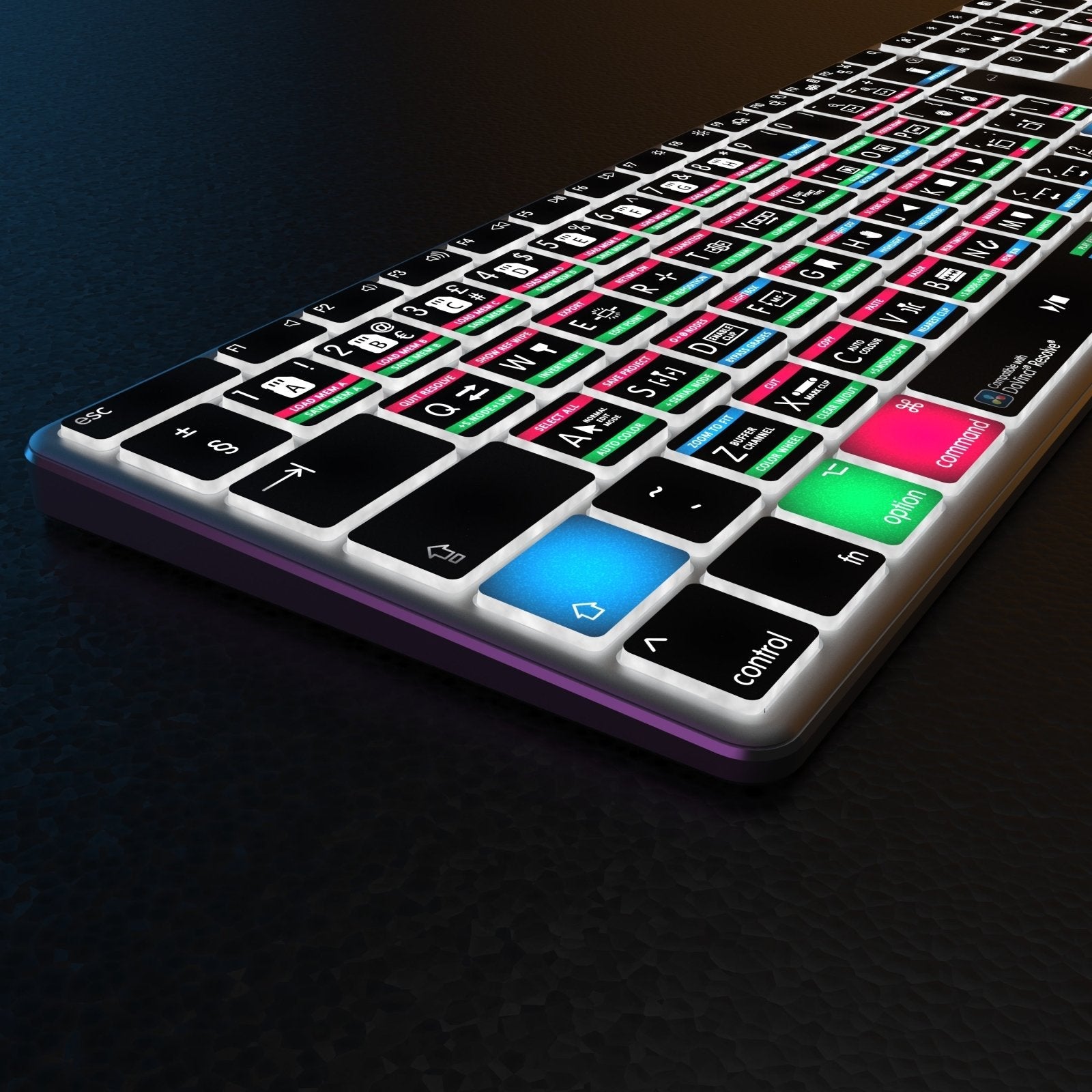 NEW Davinci Resolve Keyboard | Backlit & Wireless | Mac and PC