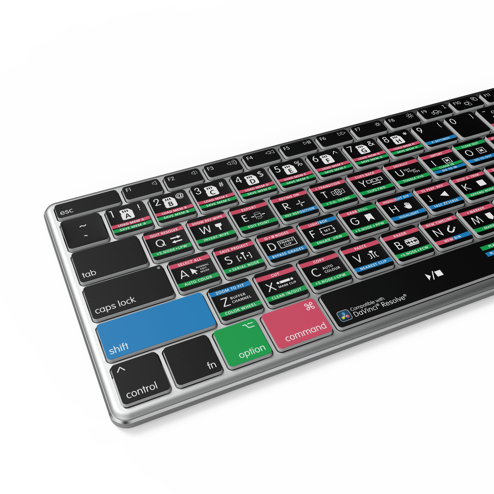 NEW Davinci Resolve Keyboard | Backlit & Wireless | Mac and PC