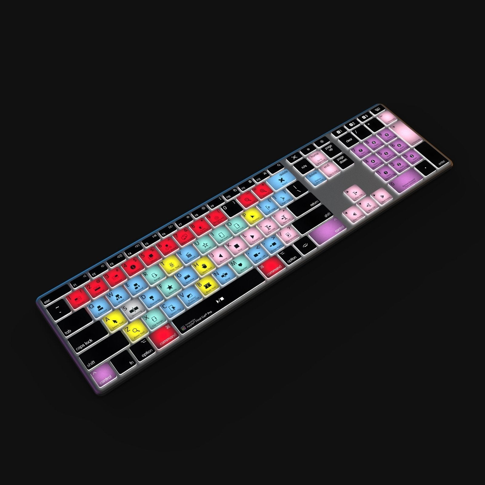 NEW Final Cut Pro Keyboard | Backlit & Wireless | Mac