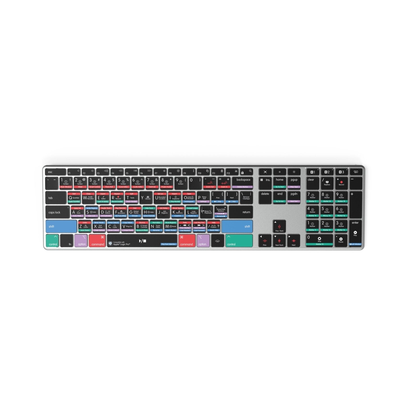 NEW Logic Pro Keyboard | Backlit & Wireless | Mac