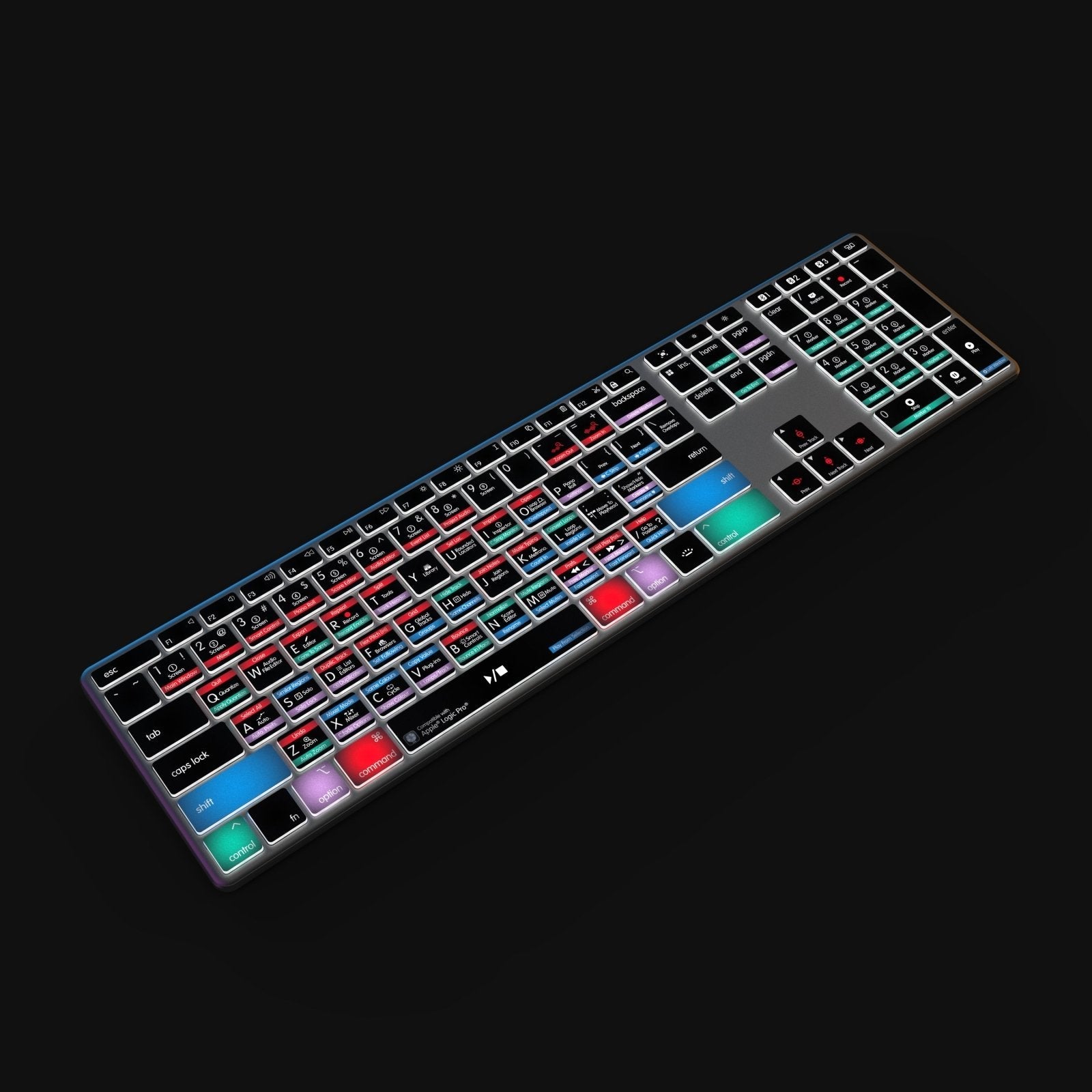 NEW Logic Pro Keyboard | Backlit & Wireless | Mac