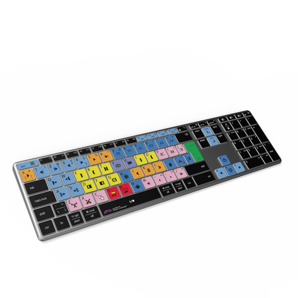 NEW Media Composer Keyboard | Backlit & Wireless | Mac and PC