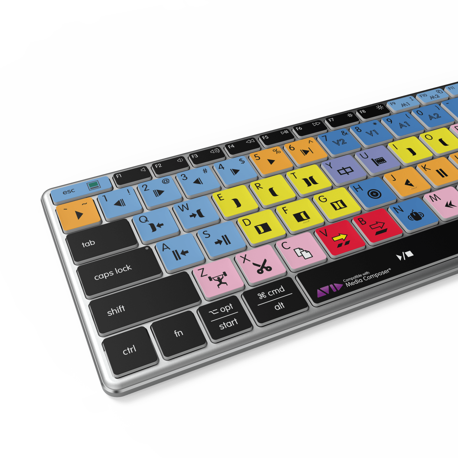 NEW Media Composer Keyboard | Backlit & Wireless | Mac and PC