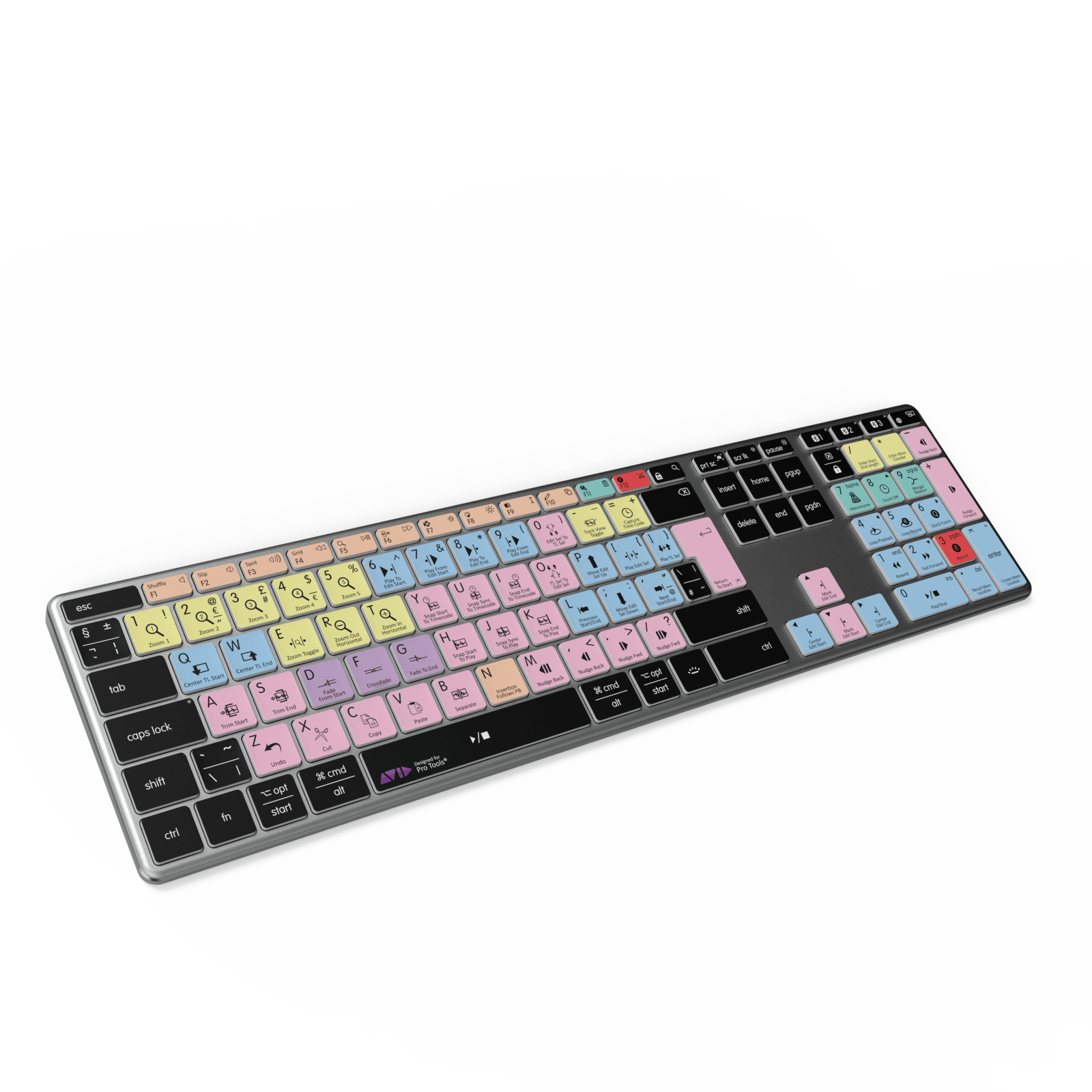 NEW Pro Tools Keyboard | Backlit & Wireless | Mac & PC