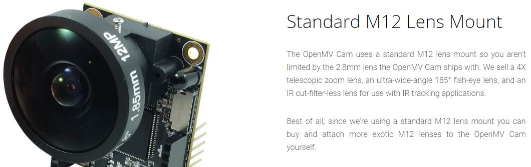 OpenMV Cam H7 - Machine Vision w/ MicroPython