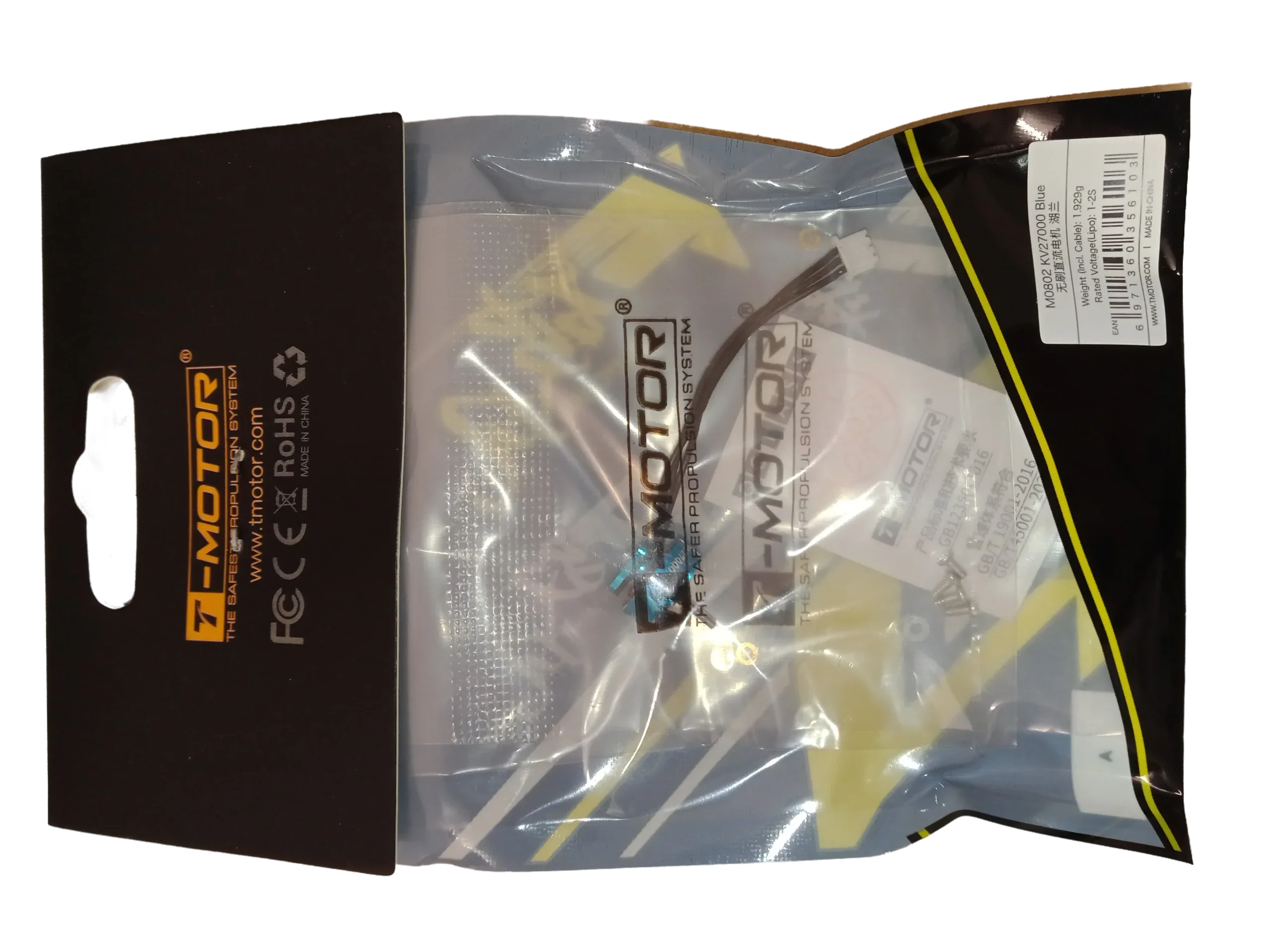 T motor m0802 27000kv motor