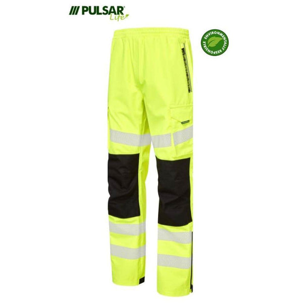 PULSAR® LIFE LFE906 GRS Waterproof Overtrouser Yellow