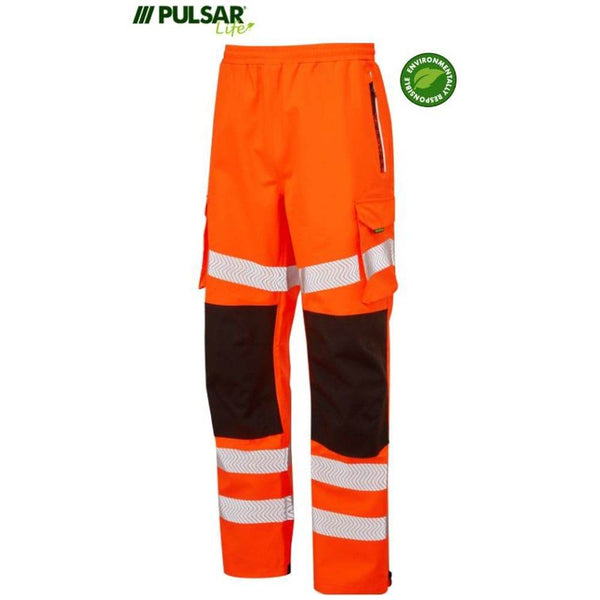 PULSAR® LIFE LFE907 GRS Waterproof Overtrouser Orange