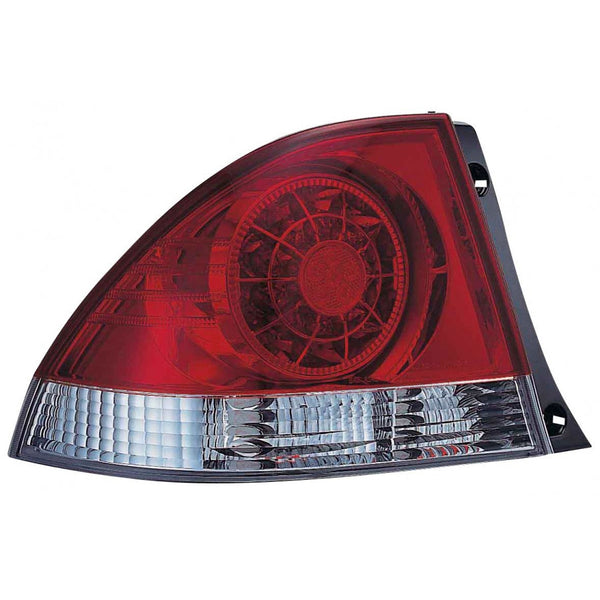 ATS Pair LED REAR LIGHTS Tail Lamps Lexus IS200 1998-2005 - Red / Clear