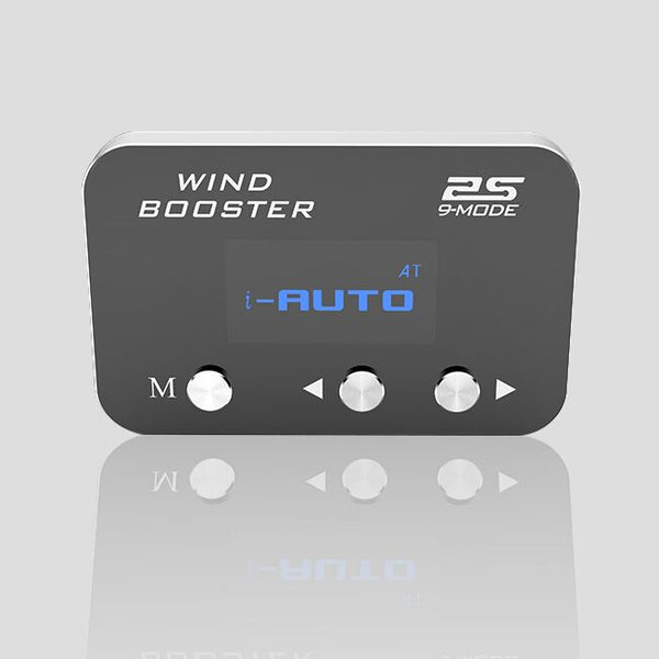 WINDBOOSTER 2S OBD Acceleration Performance Throttle Controller & Pedal Remap - Utilising Chip Tuning / Electronic Engine Tuning - Econ / Sport / Sport+ / Race Modes - OLED Display